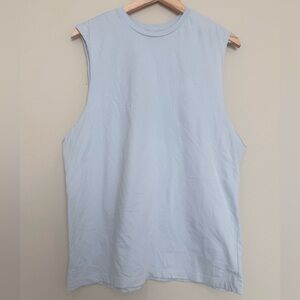 RSQ Light Blue Muscle Tee Size Small